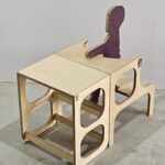 מגדל למידה שולחן כיסא