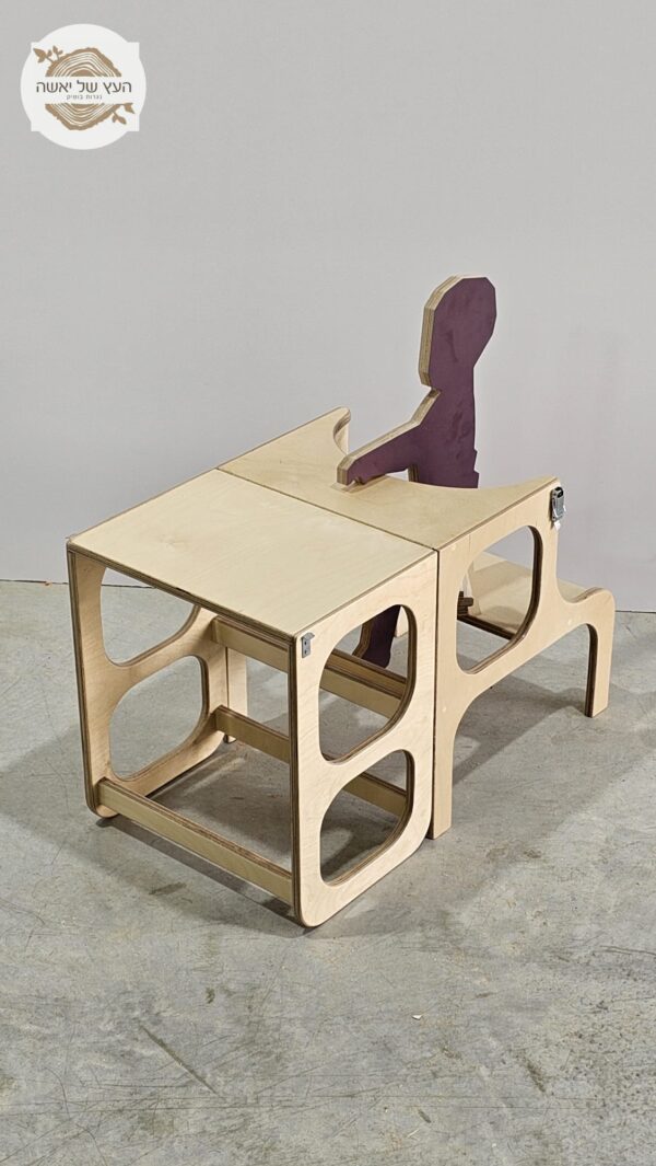 מגדל למידה שולחן כיסא