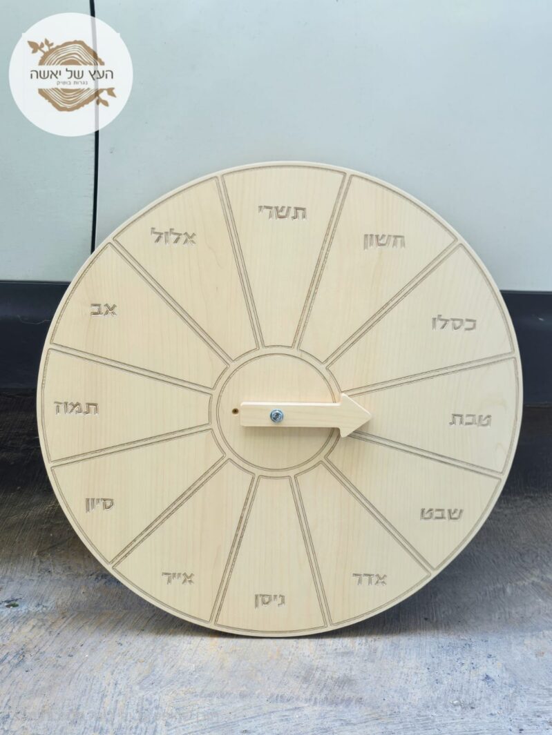 גלגל סנסורי חודשים