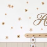 מדבקות קיר קיר פורח