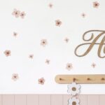 מדבקות קיר קיר פורח1