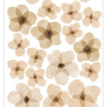 קיר פורח בז'