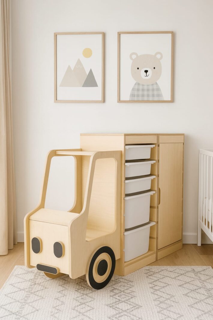 משאית אחסון דגם טרקס משאית אחסון דגם טרקס