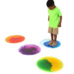 רצפה נוזלית עגולה רצפה נוזלית עגולה