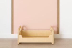 הוספת תא אחסון פתוח מעץ