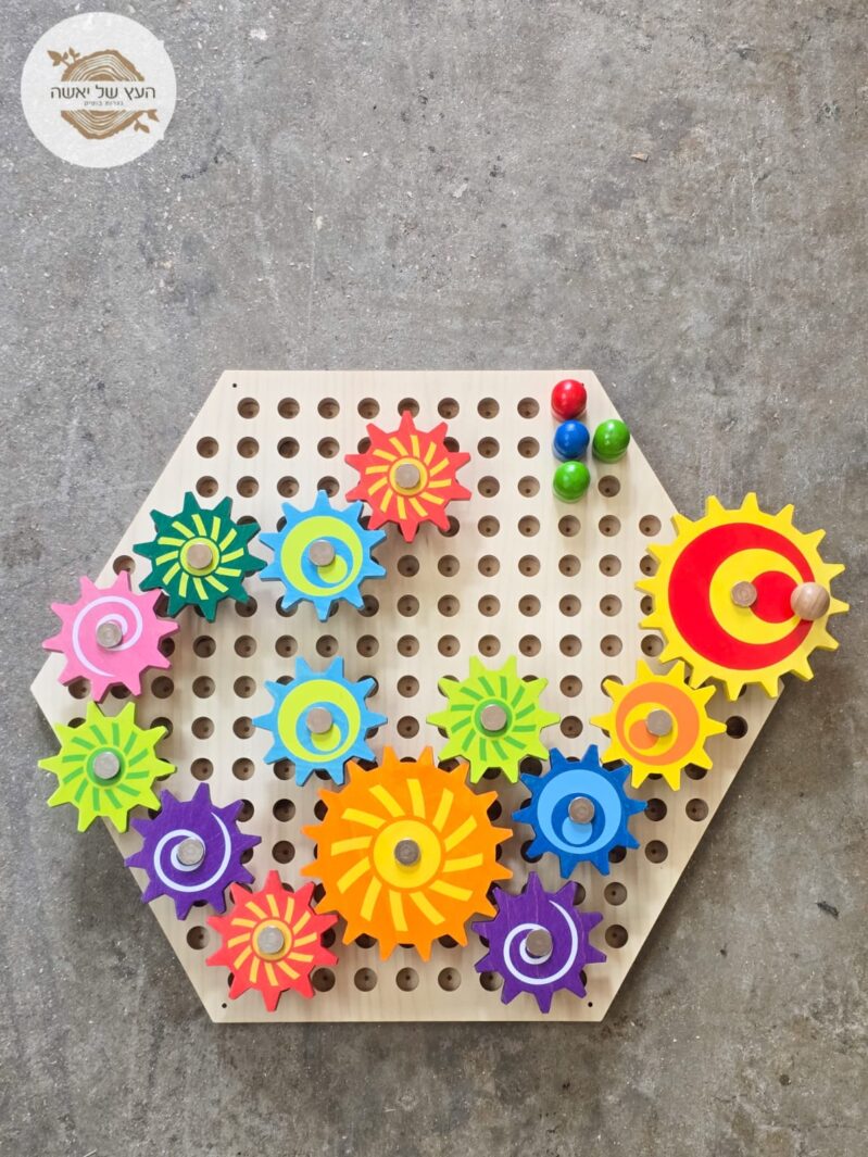 קיר הייטק משושה