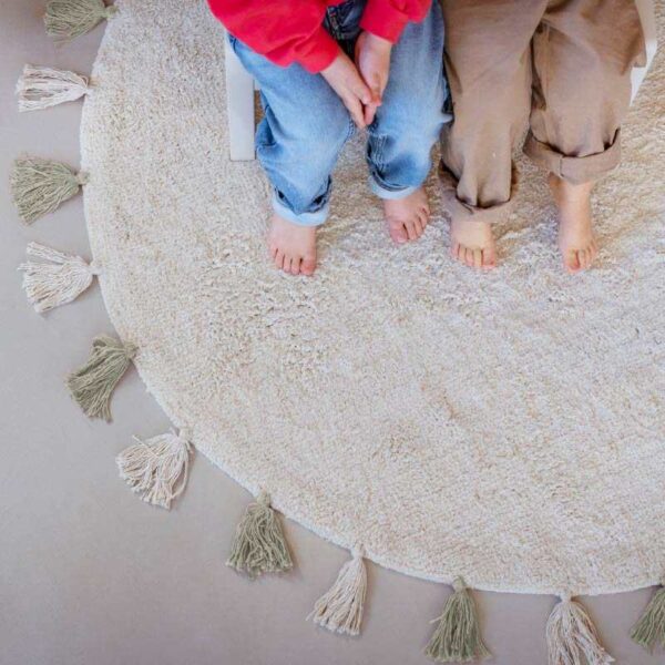 שטיח שרה נטוראל ירקרק1