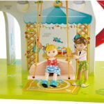 בית בובות מגלשה וצלילים Hape 1