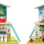 בית בובות מגלשה וצלילים Hape 5