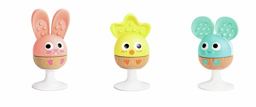 שלישיית רעשנים חייכנים Hape 2