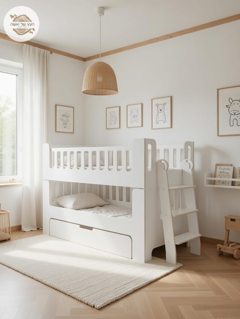 מיטת קומותיים דגם קלרה מיטת קומותיים דגם קלרה