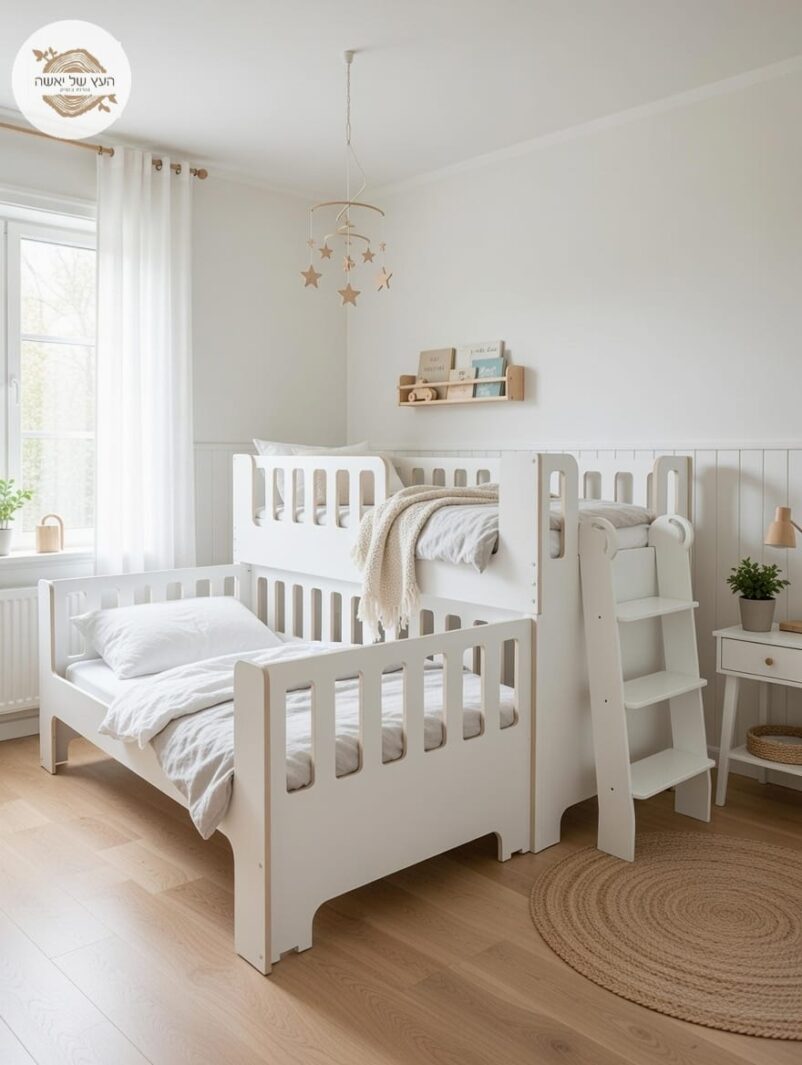 מיטת קומותיים קלרה העץ של יאשה מיטת קומותיים קלרה העץ של יאשה