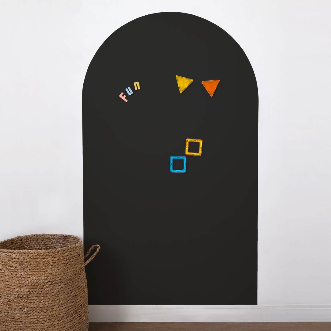 מדבקת קיר קשת שחור1