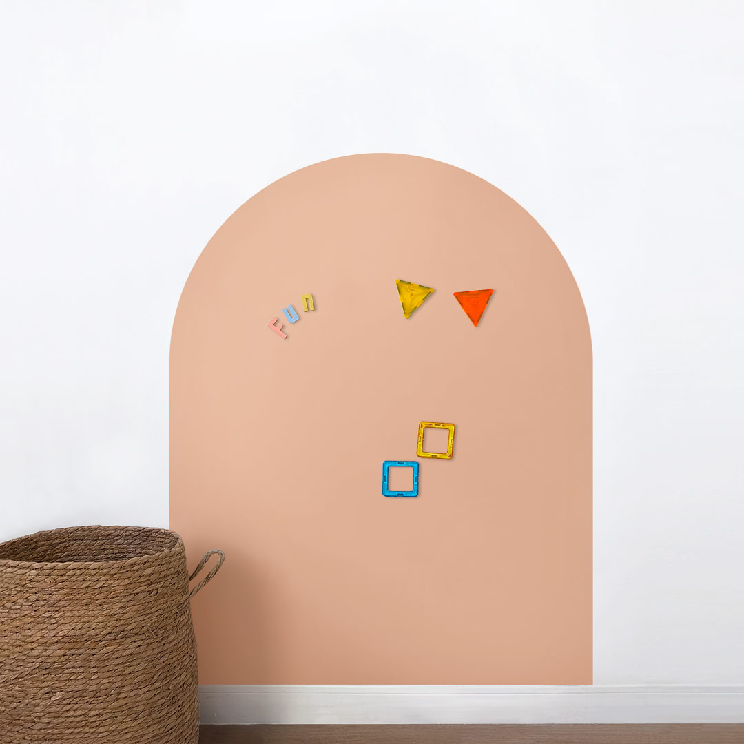 מדבקת קשת מגנטית אפרסק 1