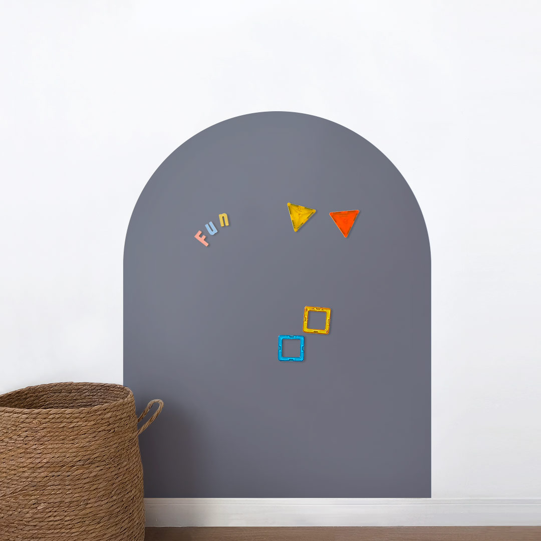 מדבקת קשת מגנטית כחול אפרפר 1