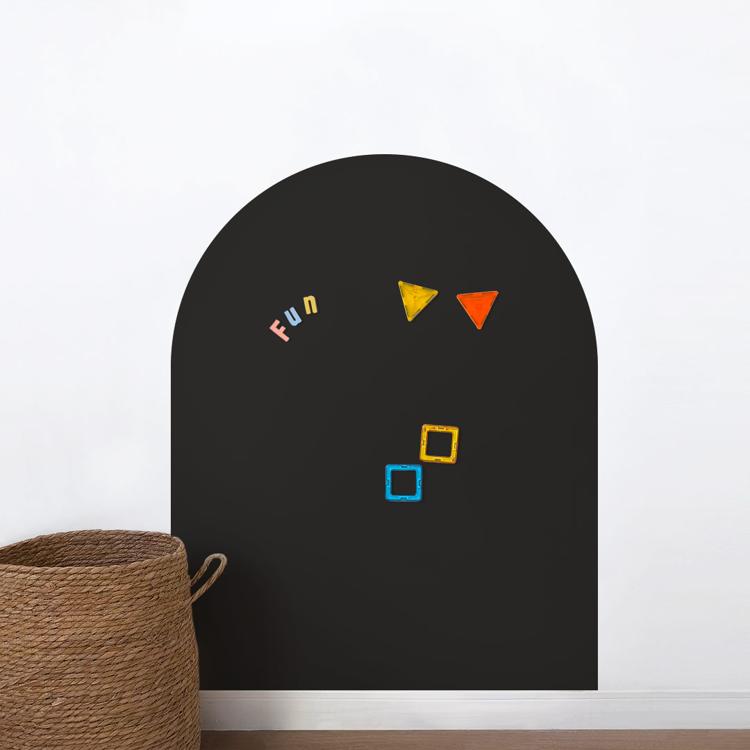 מדבקת קשת מגנטית שחור 1