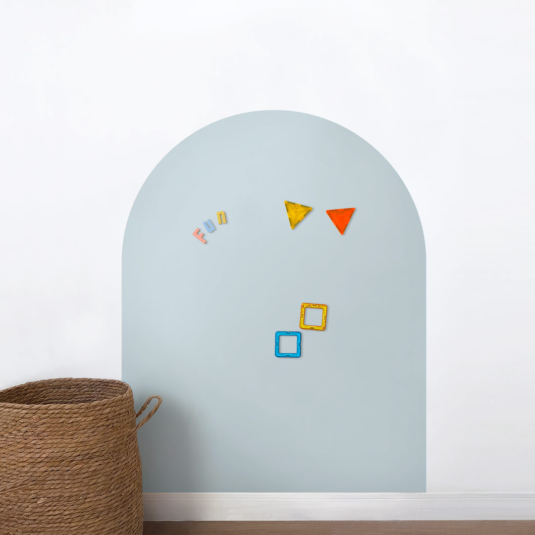 מדבקת קשת מגנטית תכלת 1