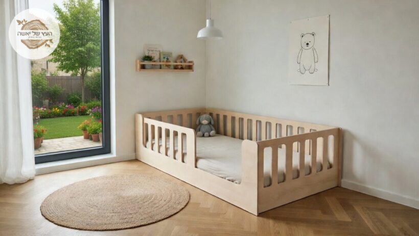 מיטה מגודרת דגם מיה