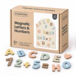 English Magnetic Letters Numbers 1