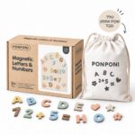 English Magnetic Letters Numbers 4