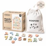 Hebrew Magnetic Letters Numbers 3